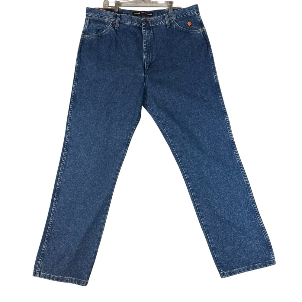 Wrangler FR Jeans 13 Original Flame Resistant HRC2 2112 Blue Denim 40x32 NWT‎